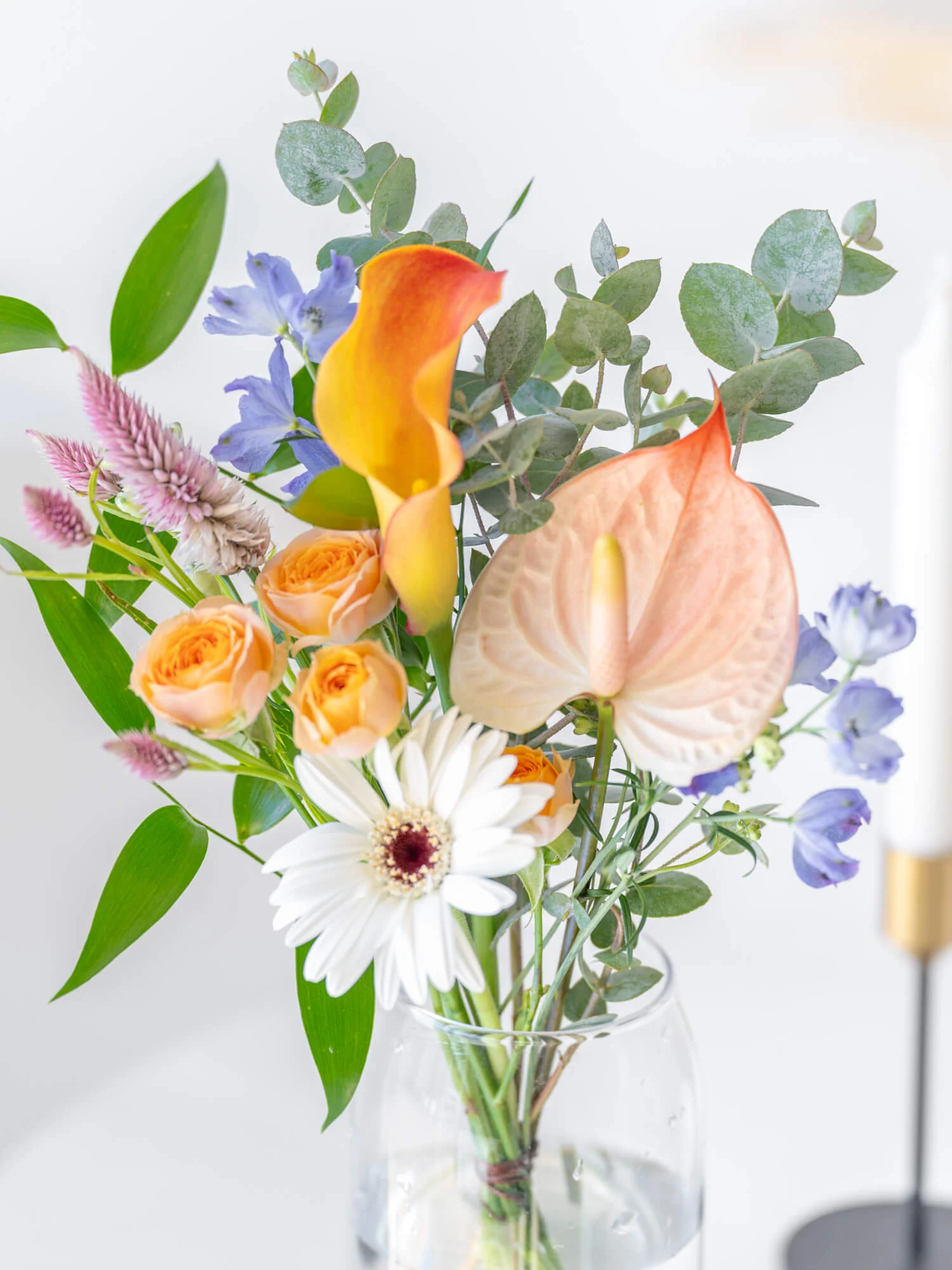 【店舗配送】フローリストにおまかせ 季節の花束 S - ミックス - - Image 3