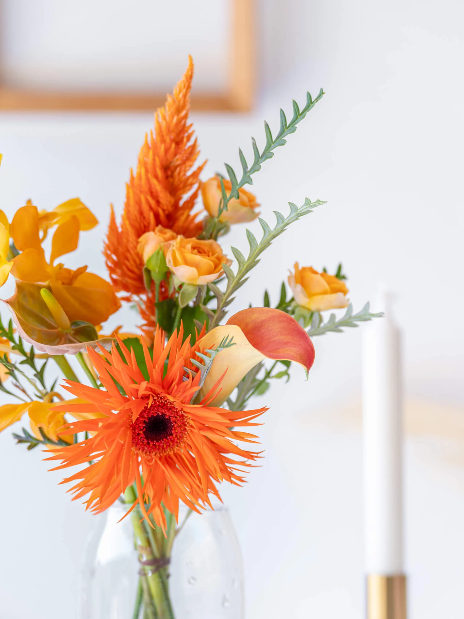 【店舗配送】フローリストにおまかせ 季節の花束 S - グリーン - - Image 7