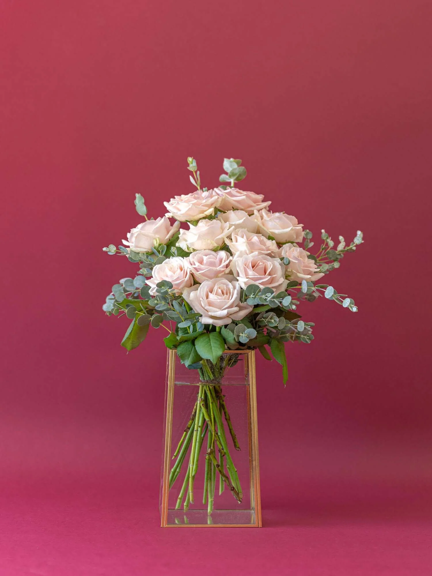 【誕生日ギフト】バラの花束 12本 - ピンク - - Image 14