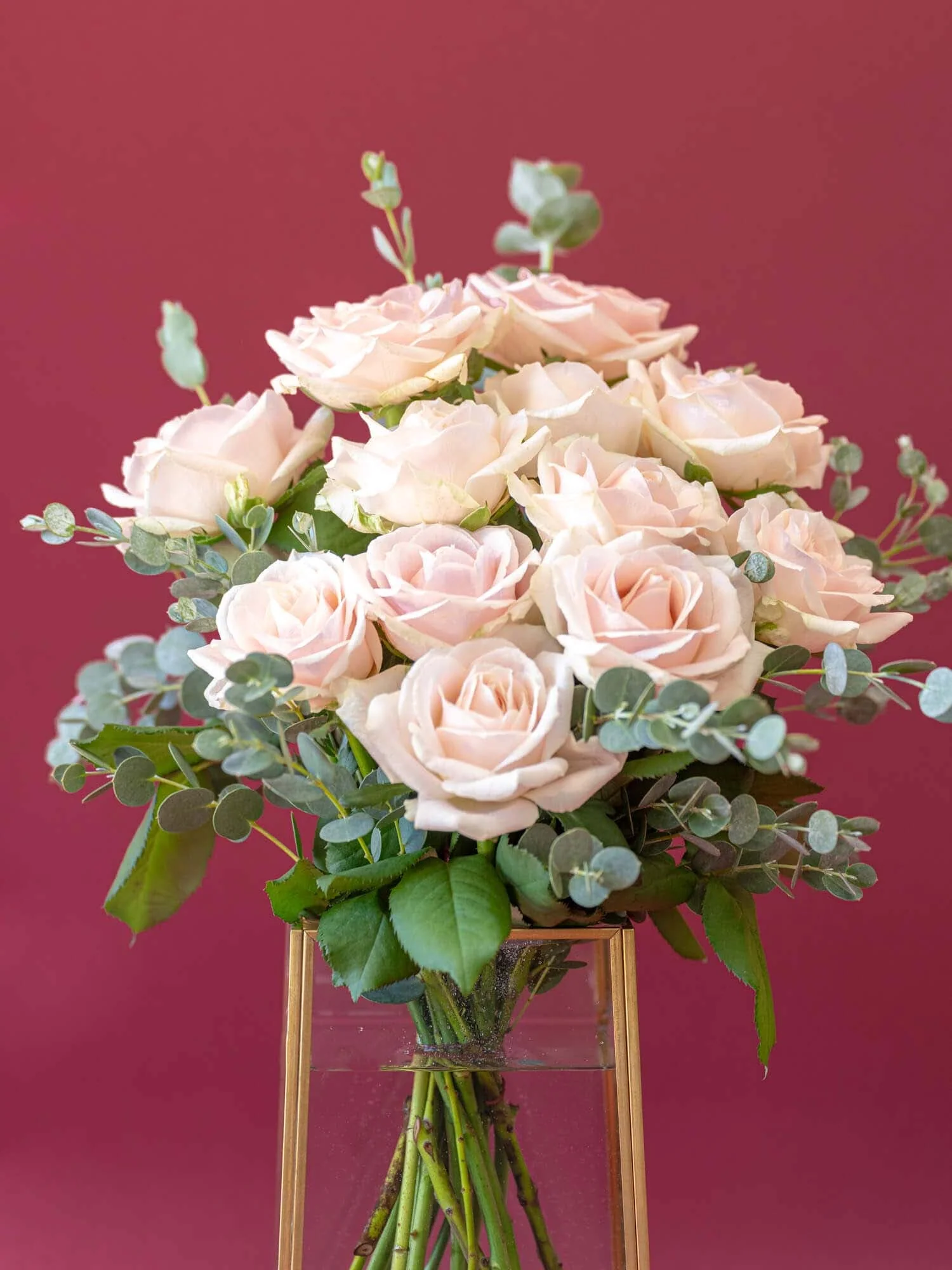 【誕生日ギフト】バラの花束 12本 - ピンク - - Image 7