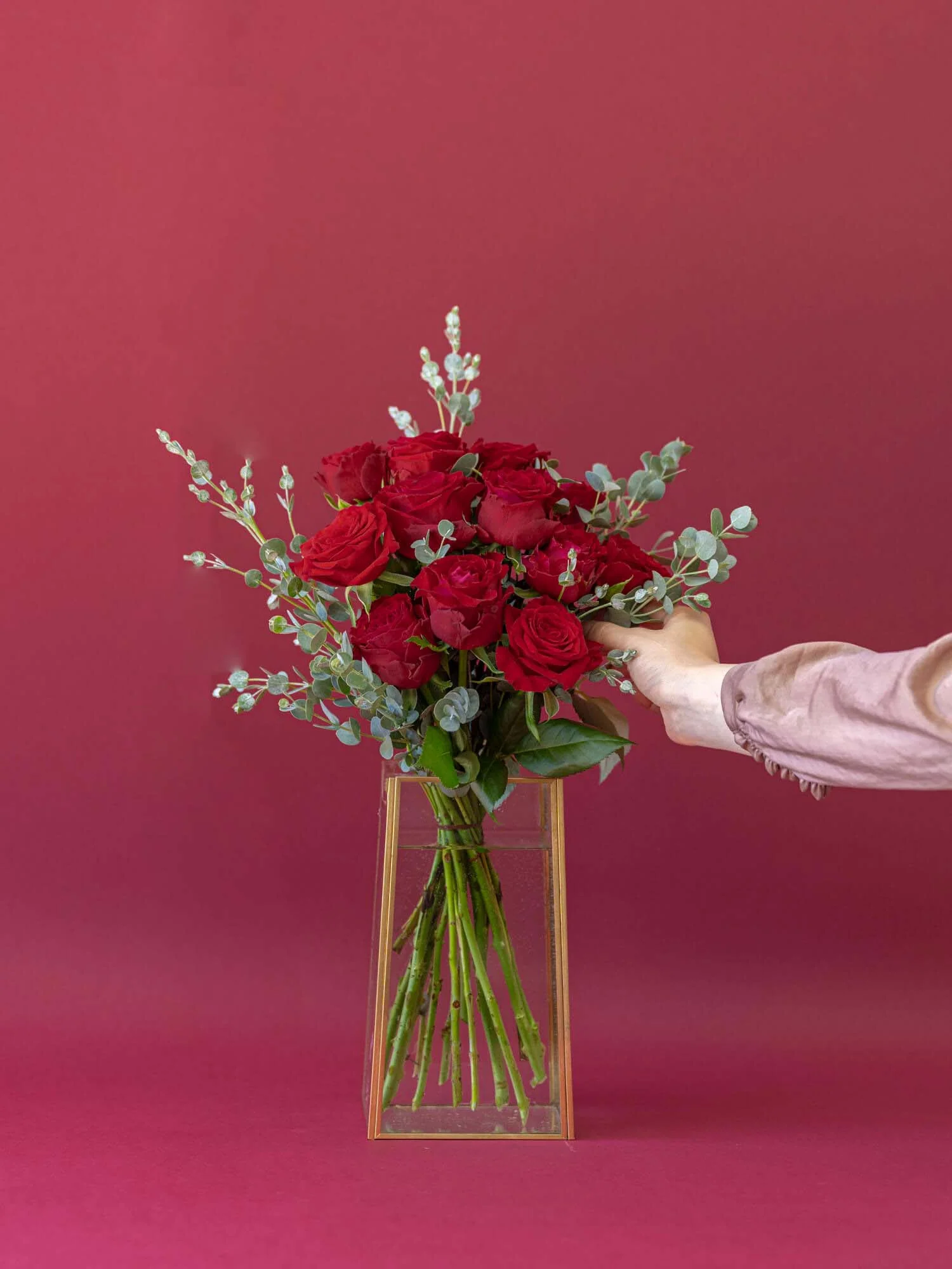 バラの花束 12本 - レッド - - Image 5