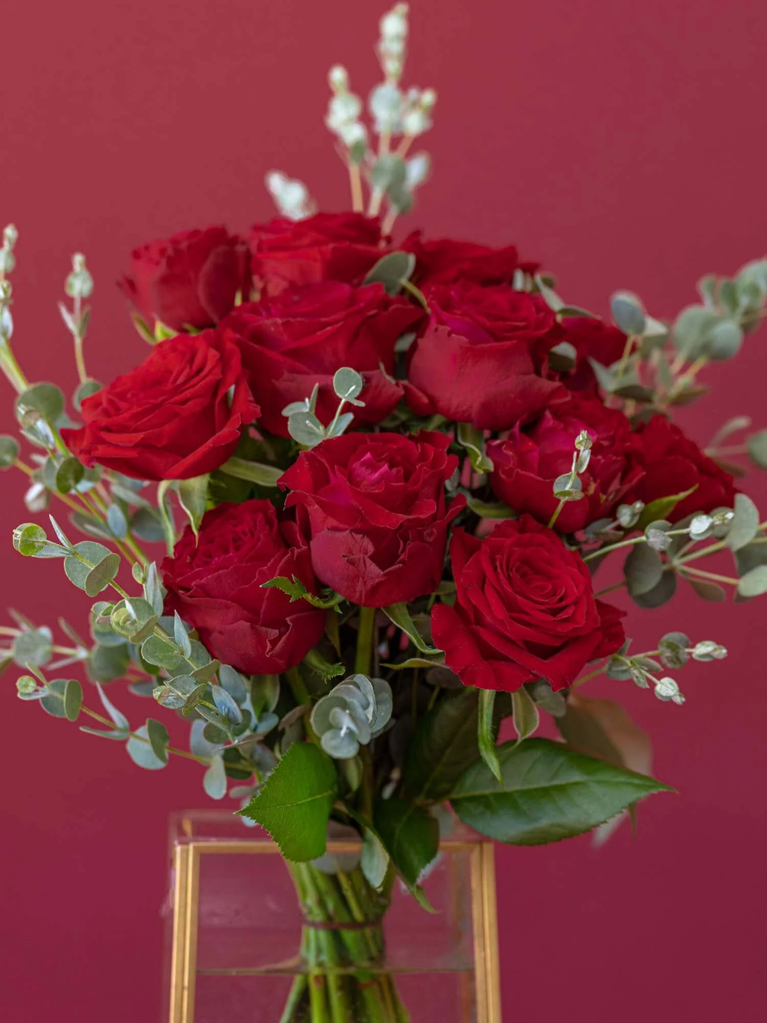 【誕生日ギフト】バラの花束 12本 - レッド - - Image 10