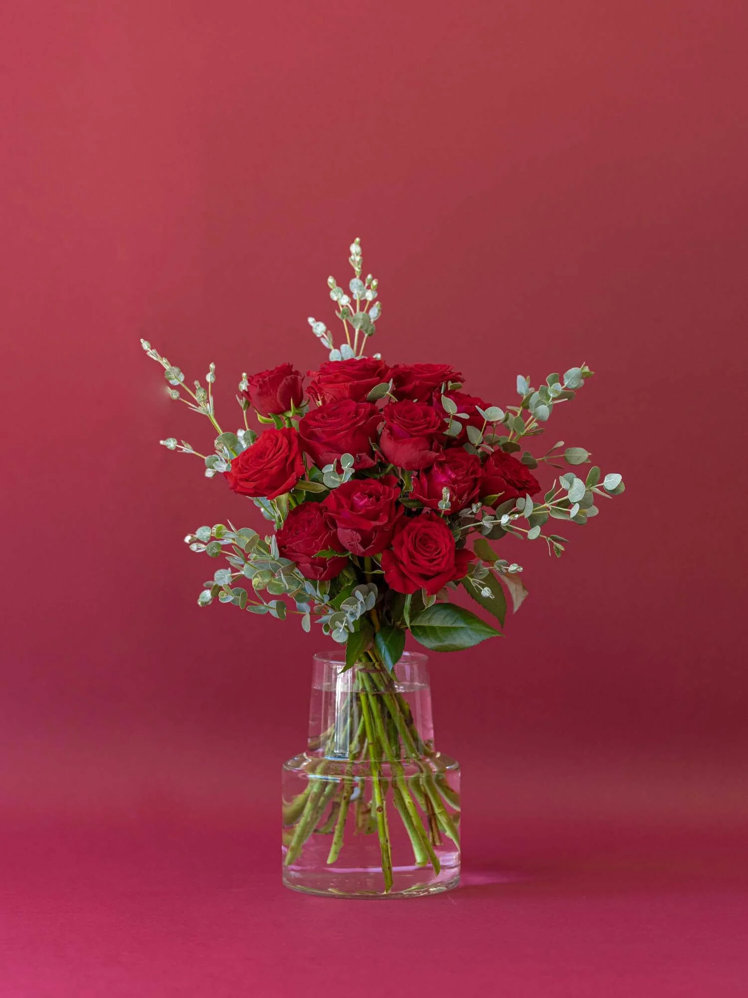 【誕生日ギフト】バラの花束 12本 - レッド - - Image 12