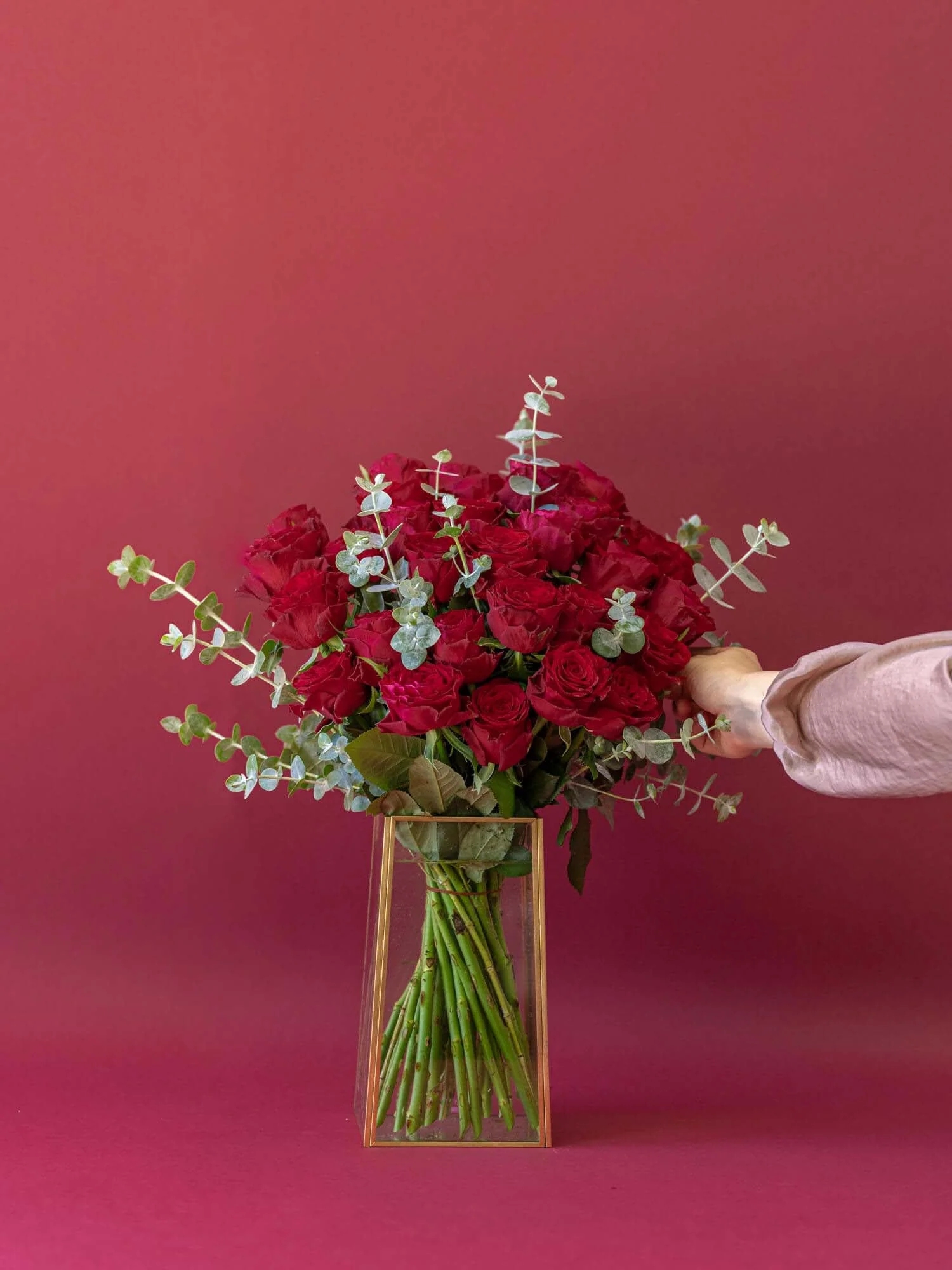 【誕生日ギフト】バラの花束 30本 - レッド - - Image 6