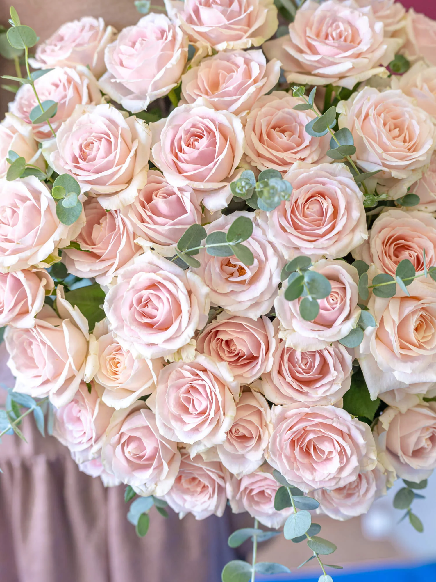 バラの花束 50本 - ピンク - - Image 12