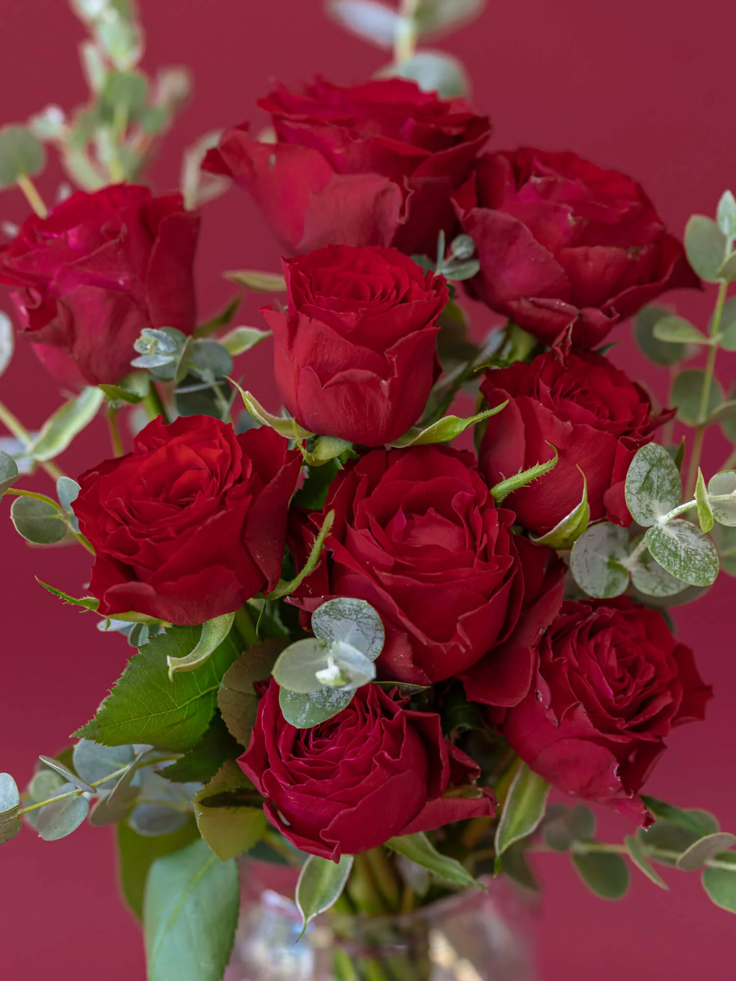 【誕生日ギフト】バラの花束 9本 - レッド - - Image 18