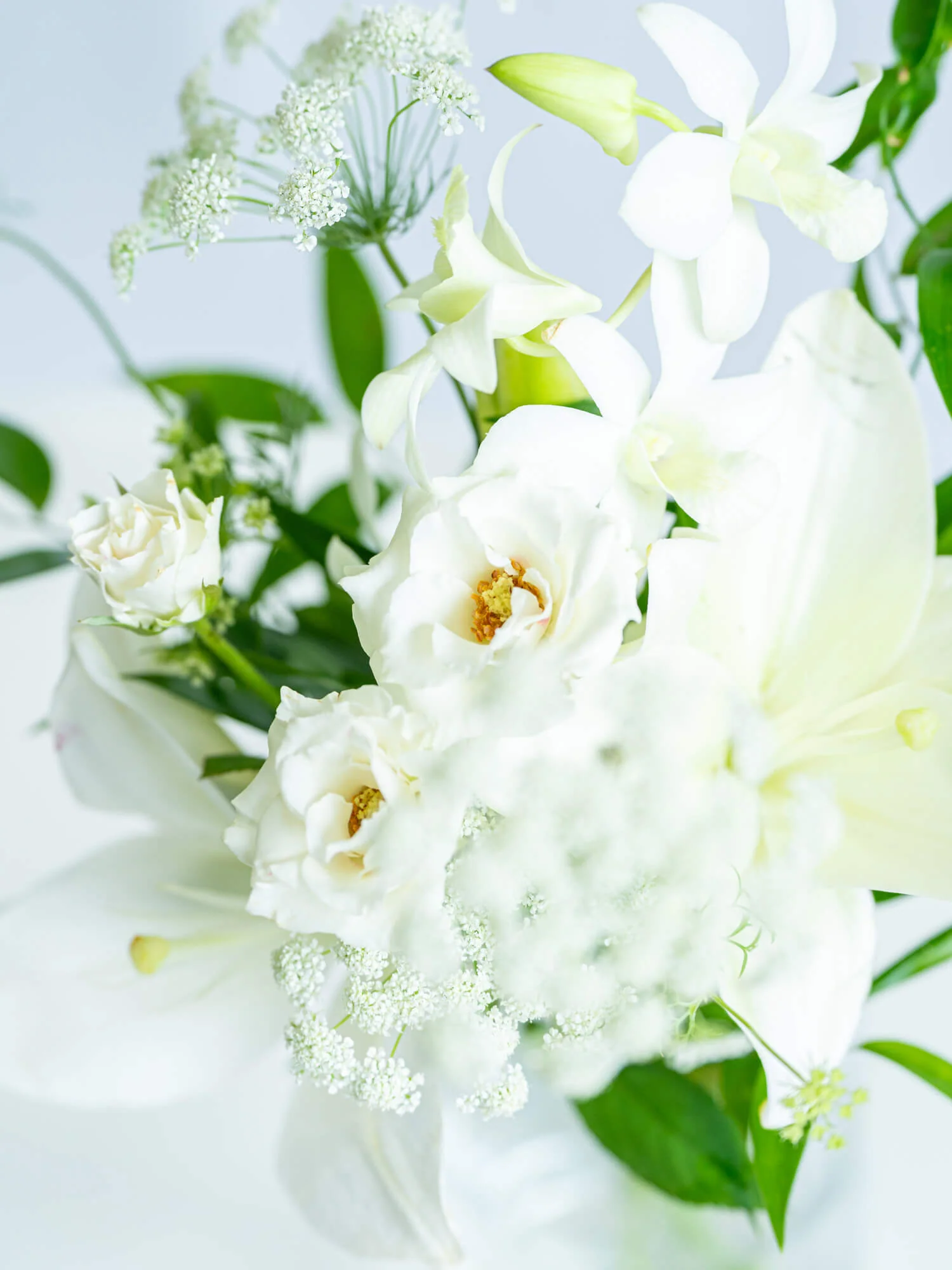 【11月の誕生花】ユリの花束M - ホワイト - - Image 16