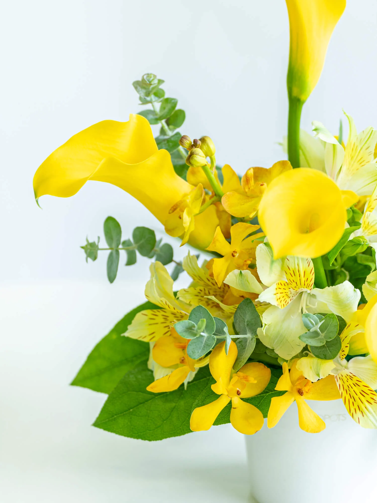 【10月の誕生花】カラーの生花アレンジ - イエロー - - Image 11
