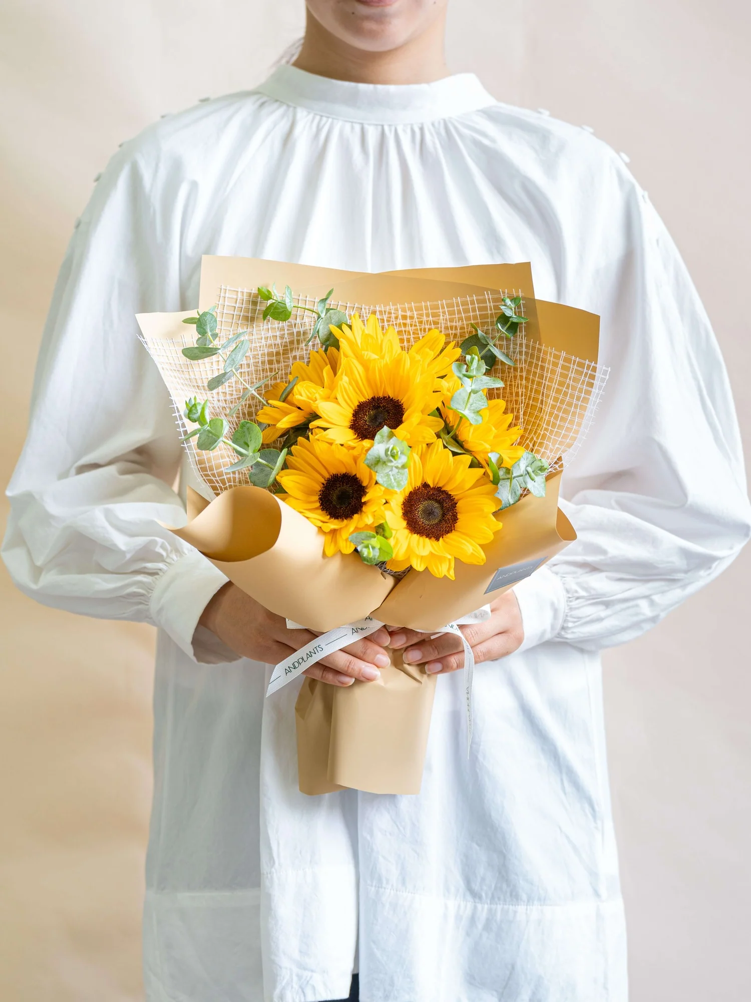 【7月の誕生花】定番のひまわりブーケ S - Image 2