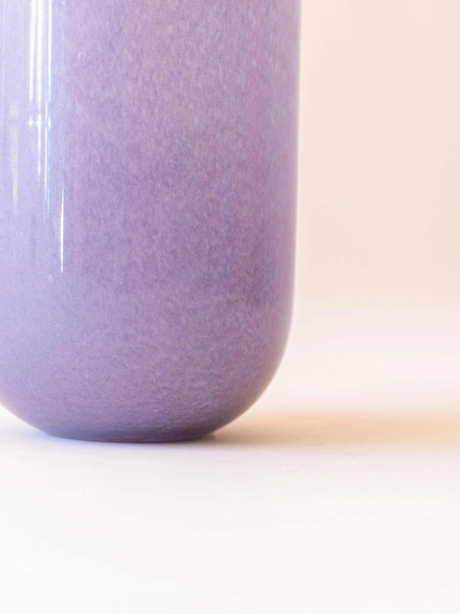 BROSTE COPENHAGEN Mouthblown Glass Vase Purple - Kai - - Image 2