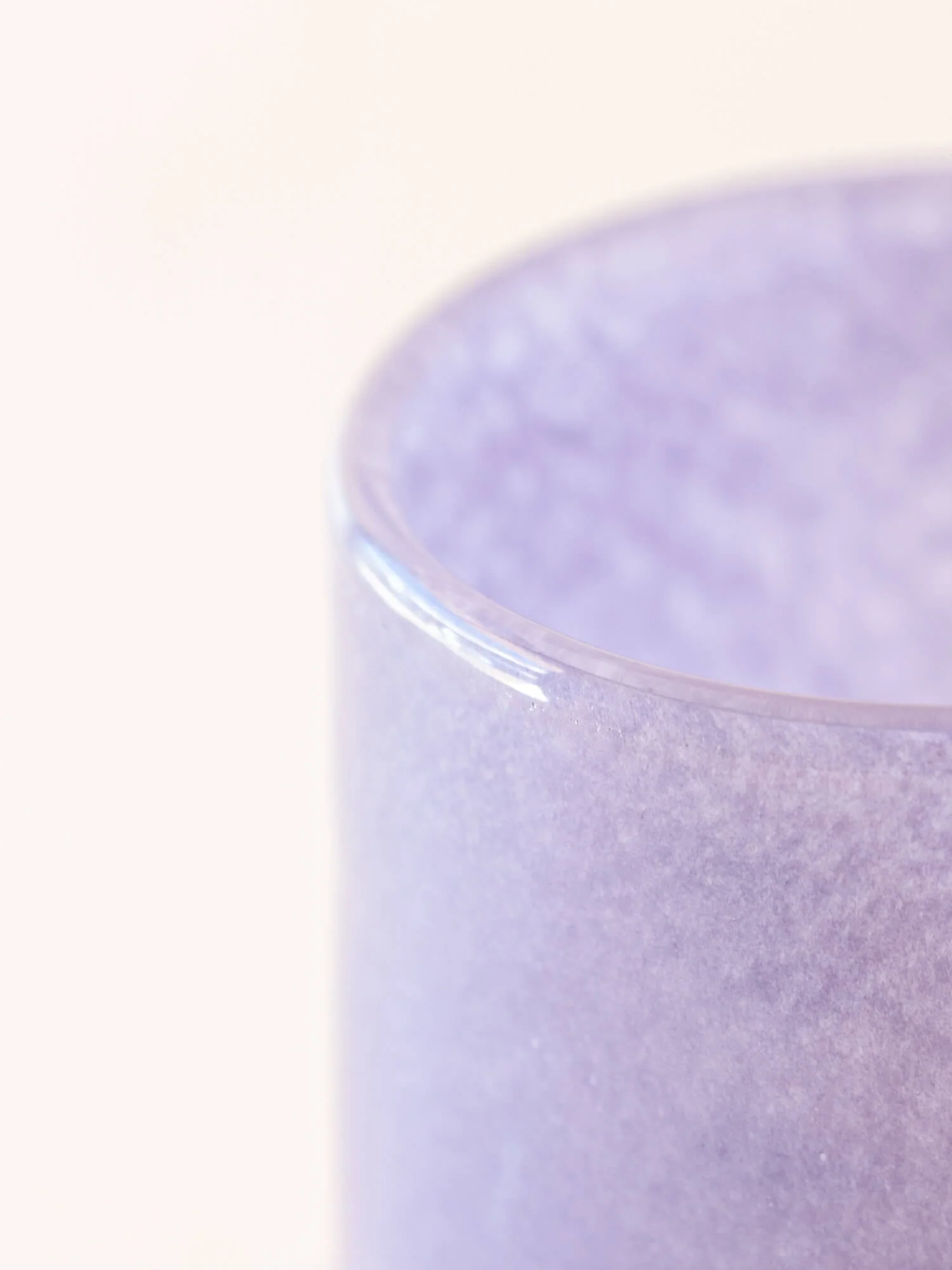 BROSTE COPENHAGEN Mouthblown Glass Vase Purple - Mari - - Image 8