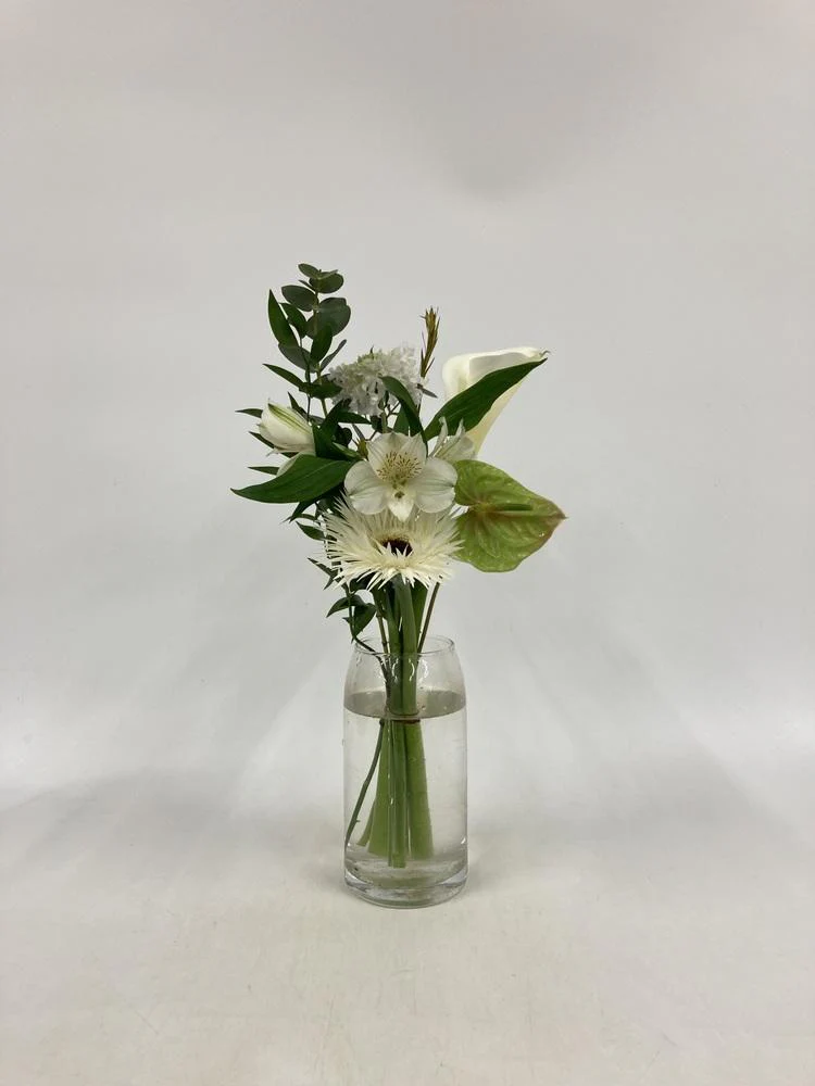 フローリストにおまかせ 季節の花束 S - グリーン&ホワイト - - Image 32