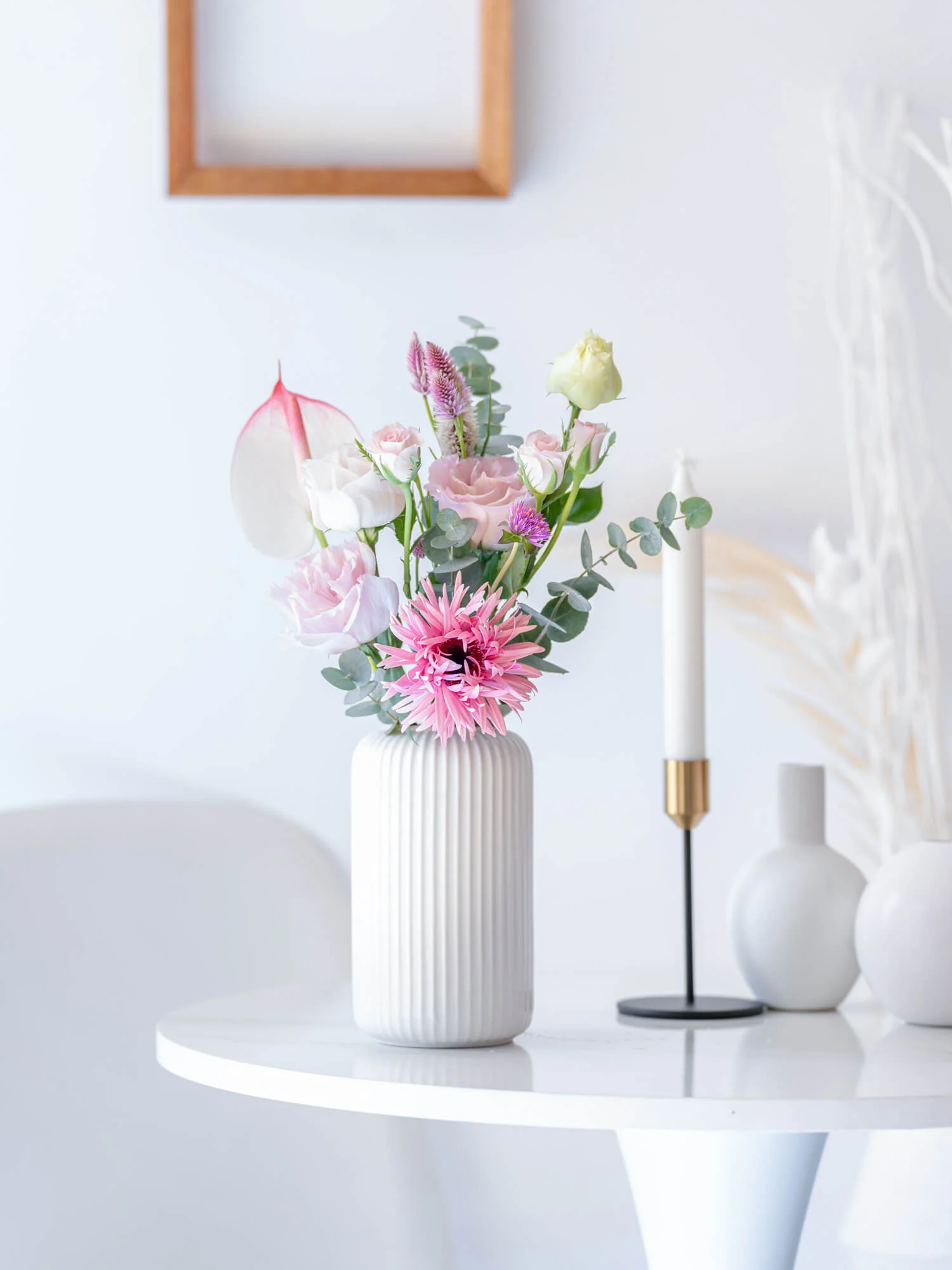 フローリストにおまかせ 季節の花束 S - ピンク - - Image 21