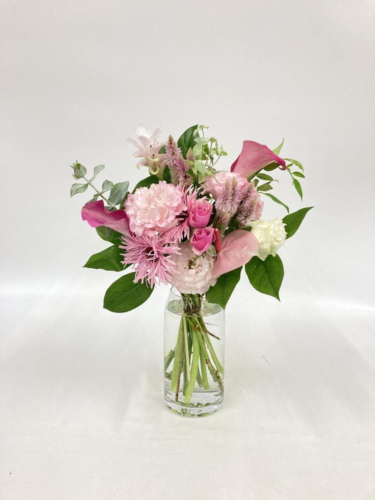 フローリストにおまかせ 季節の花束 M - ピンク - - Image 28