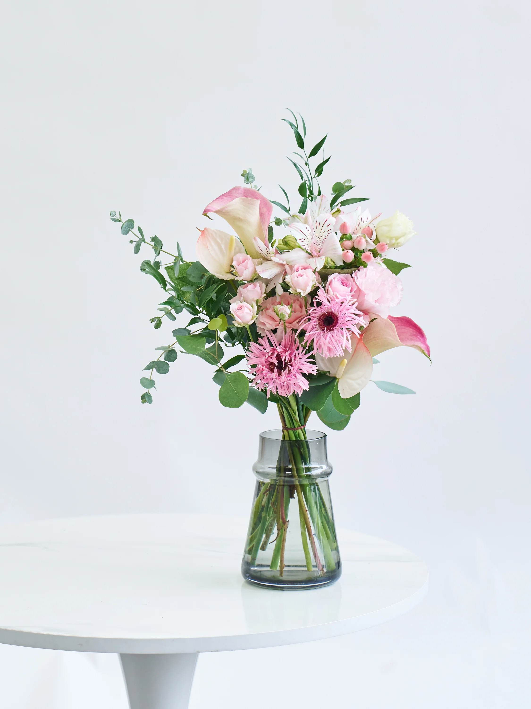 フローリストにおまかせ 季節の花束 M - ピンク - - Image 13