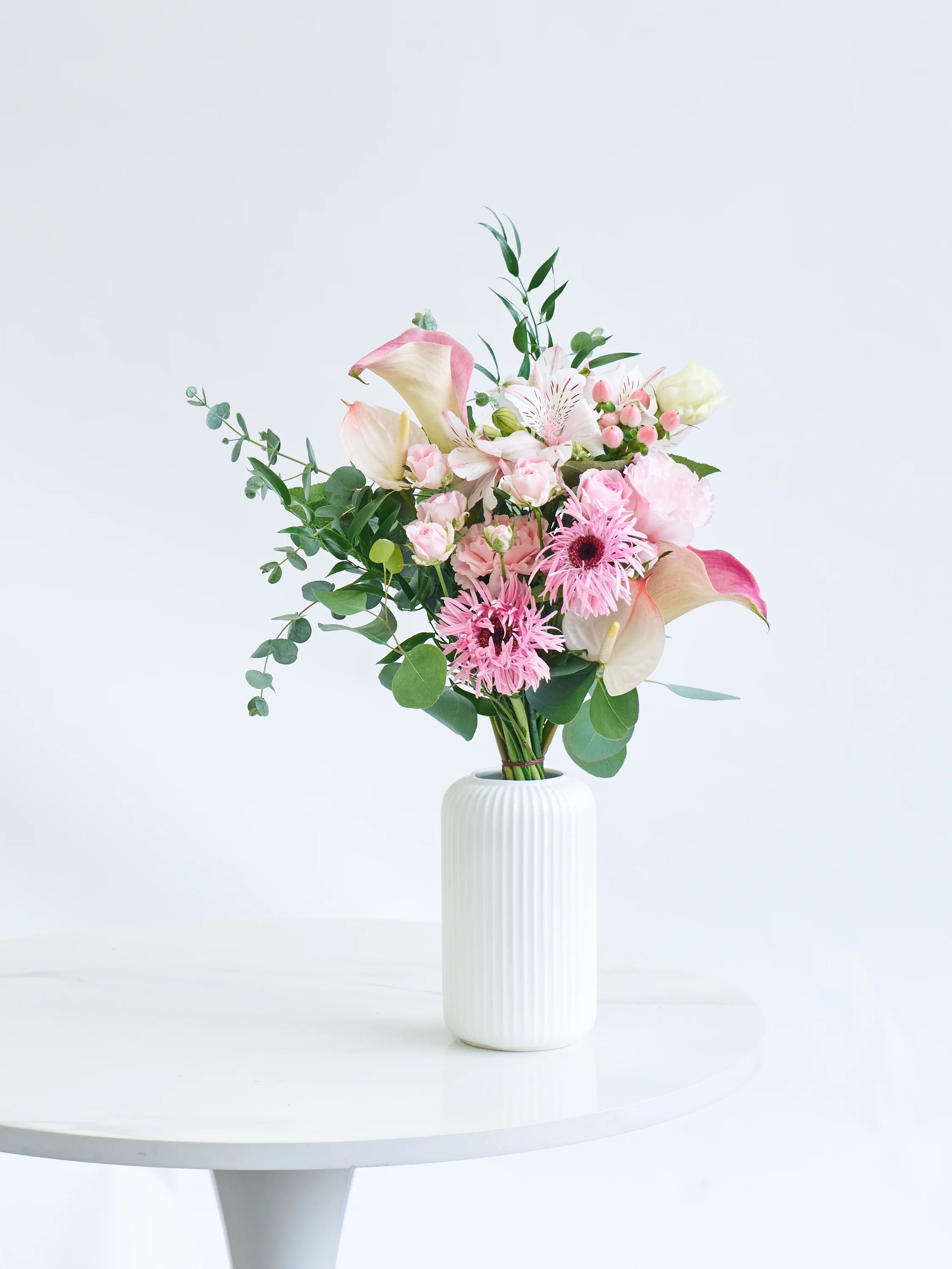 フローリストにおまかせ 季節の花束 M - ピンク - - Image 14
