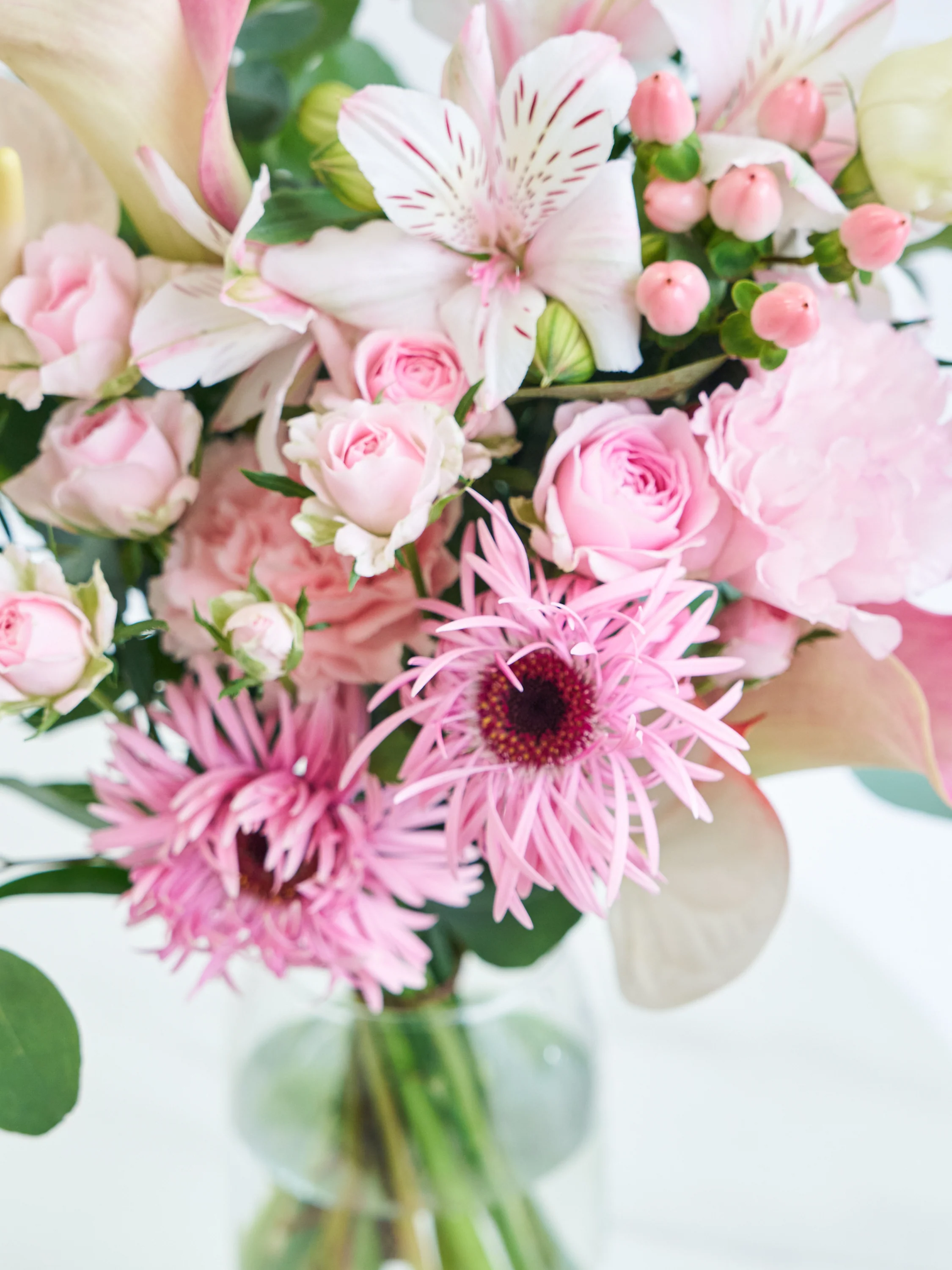 フローリストにおまかせ 季節の花束 M - ピンク - - Image 8