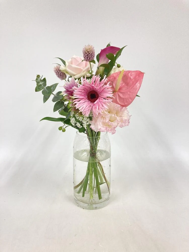 フローリストにおまかせ 季節の花束 S - ピンク - - Image 22