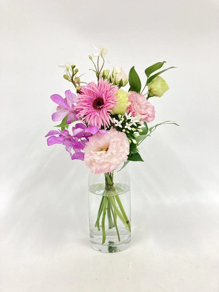 フローリストにおまかせ 季節の花束 S - ピンク - - Image 25