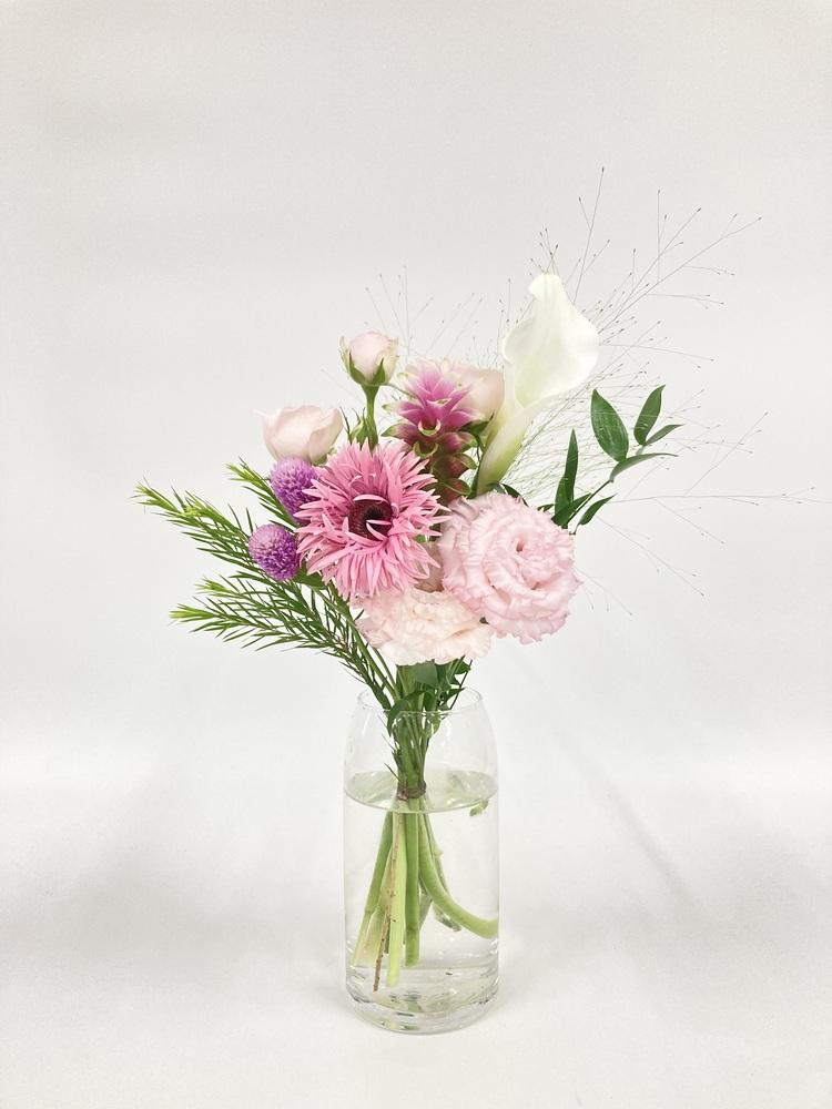 フローリストにおまかせ 季節の花束 S - ピンク - - Image 27