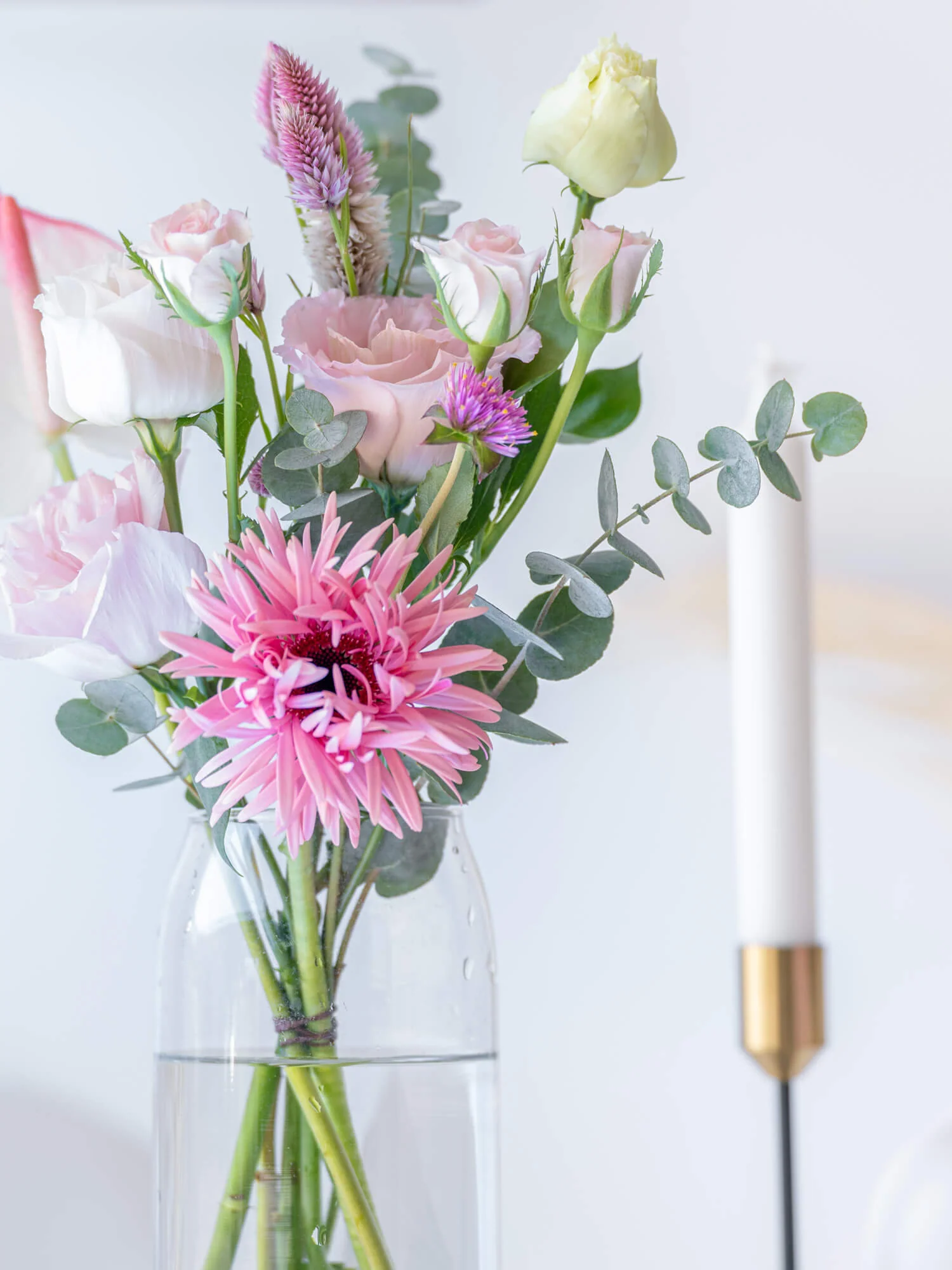 フローリストにおまかせ 季節の花束 S - ピンク - - Image 5