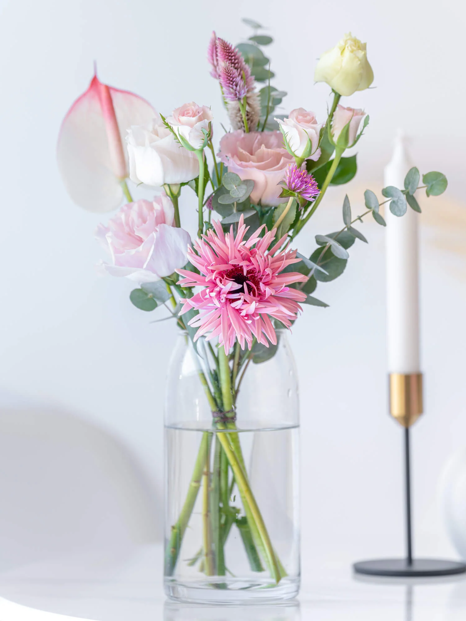 フローリストにおまかせ 季節の花束 S - ピンク - - Image 6