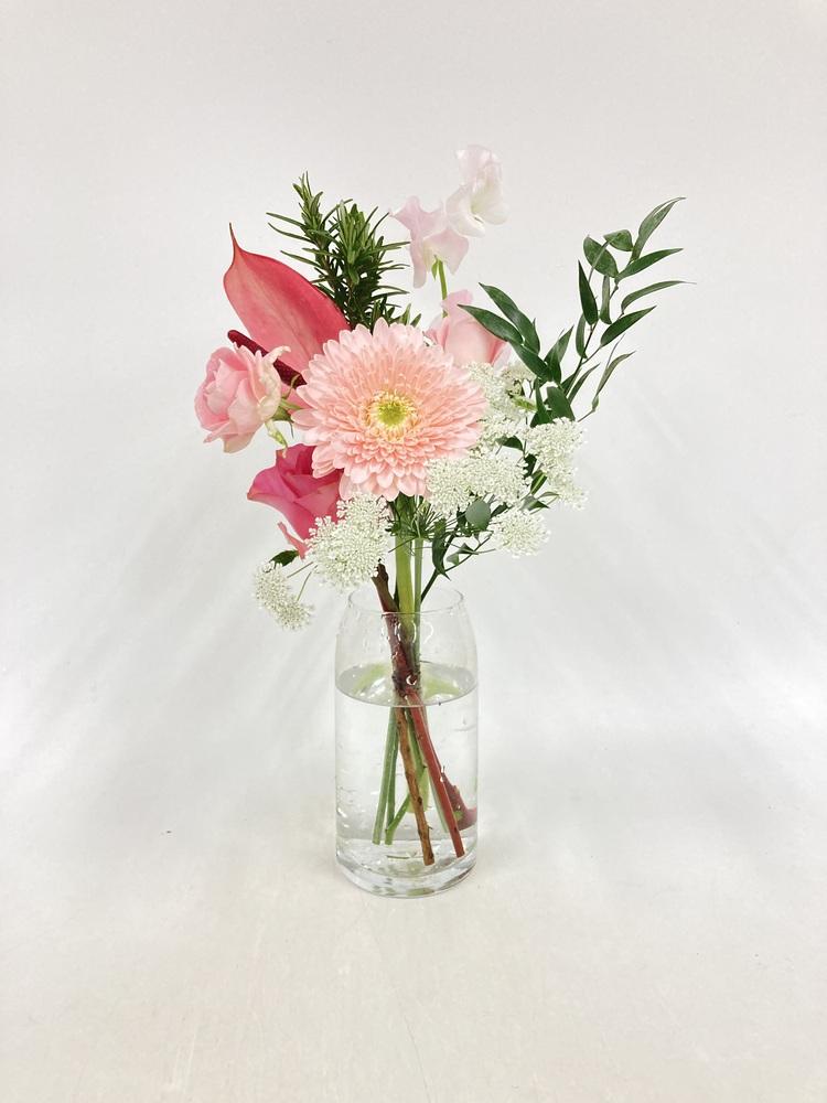 【誕生日ギフト】 フローリストにおまかせ 季節の花束 S - ピンク - - Image 22