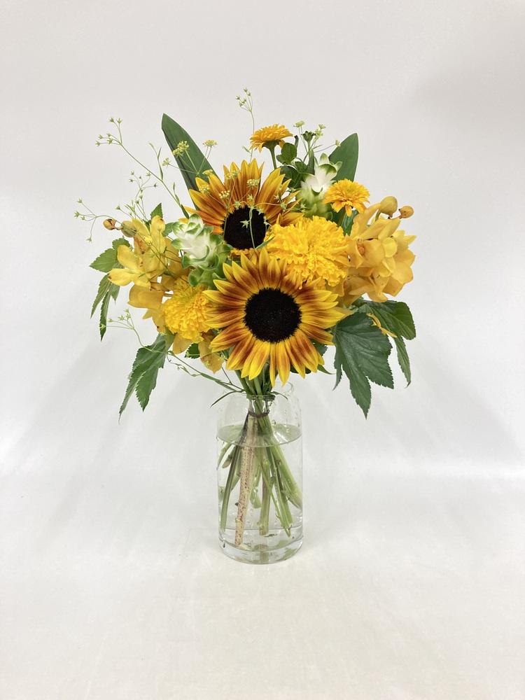 フローリストにおまかせ 季節の花束 M - イエロー - - Image 36