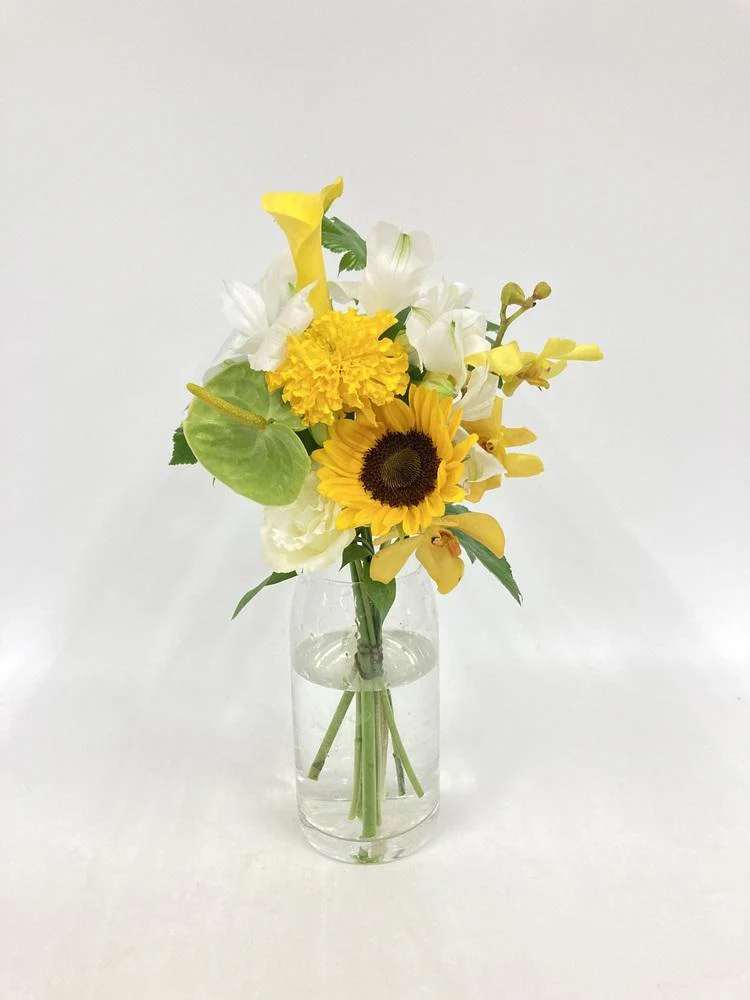 フローリストにおまかせ 季節の花束 S - イエロー - - Image 22