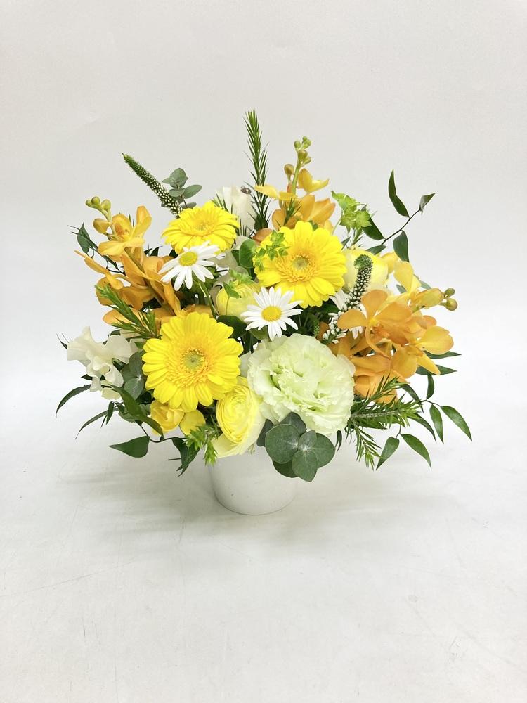 季節のおまかせ生花アレンジ M - イエロー - - Image 18