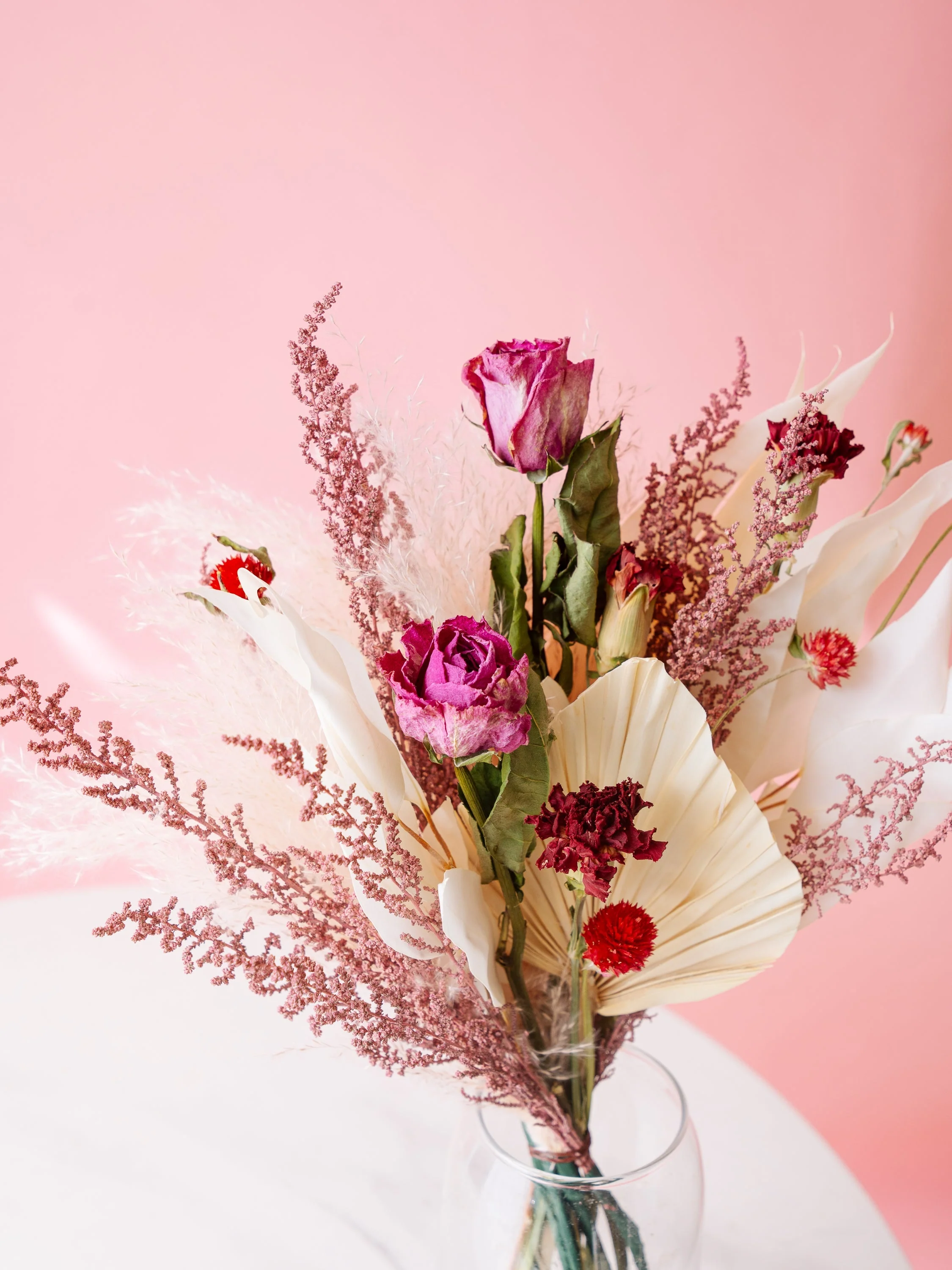 【母の日】花瓶に飾れる ドライフラワーの花束 - Image 10