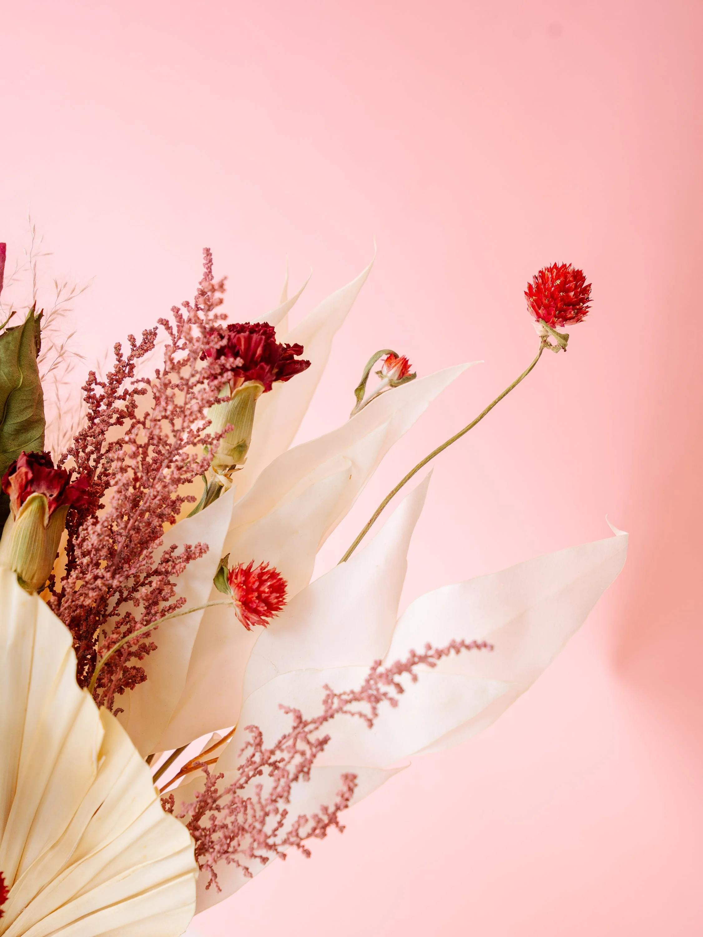 【母の日】花瓶に飾れる ドライフラワーの花束 - Image 8