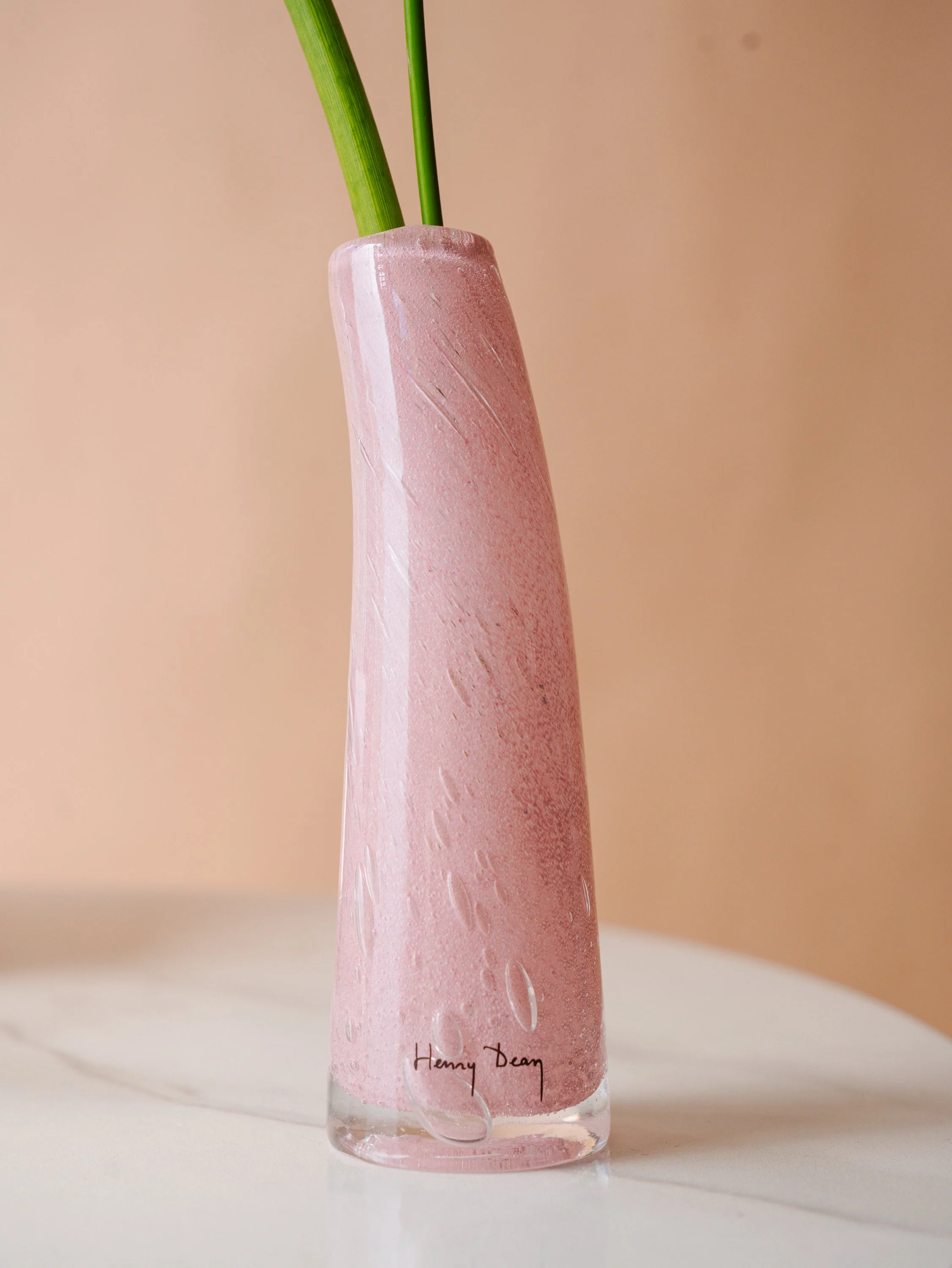 【母の日】Henry Dean Glass Sとお花2輪のセット - ブロッサム - - Image 7