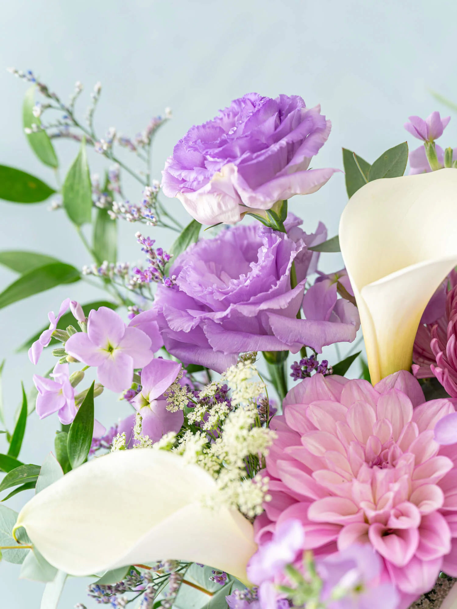 【お供え用】季節の花束 M　- パープル - - Image 11