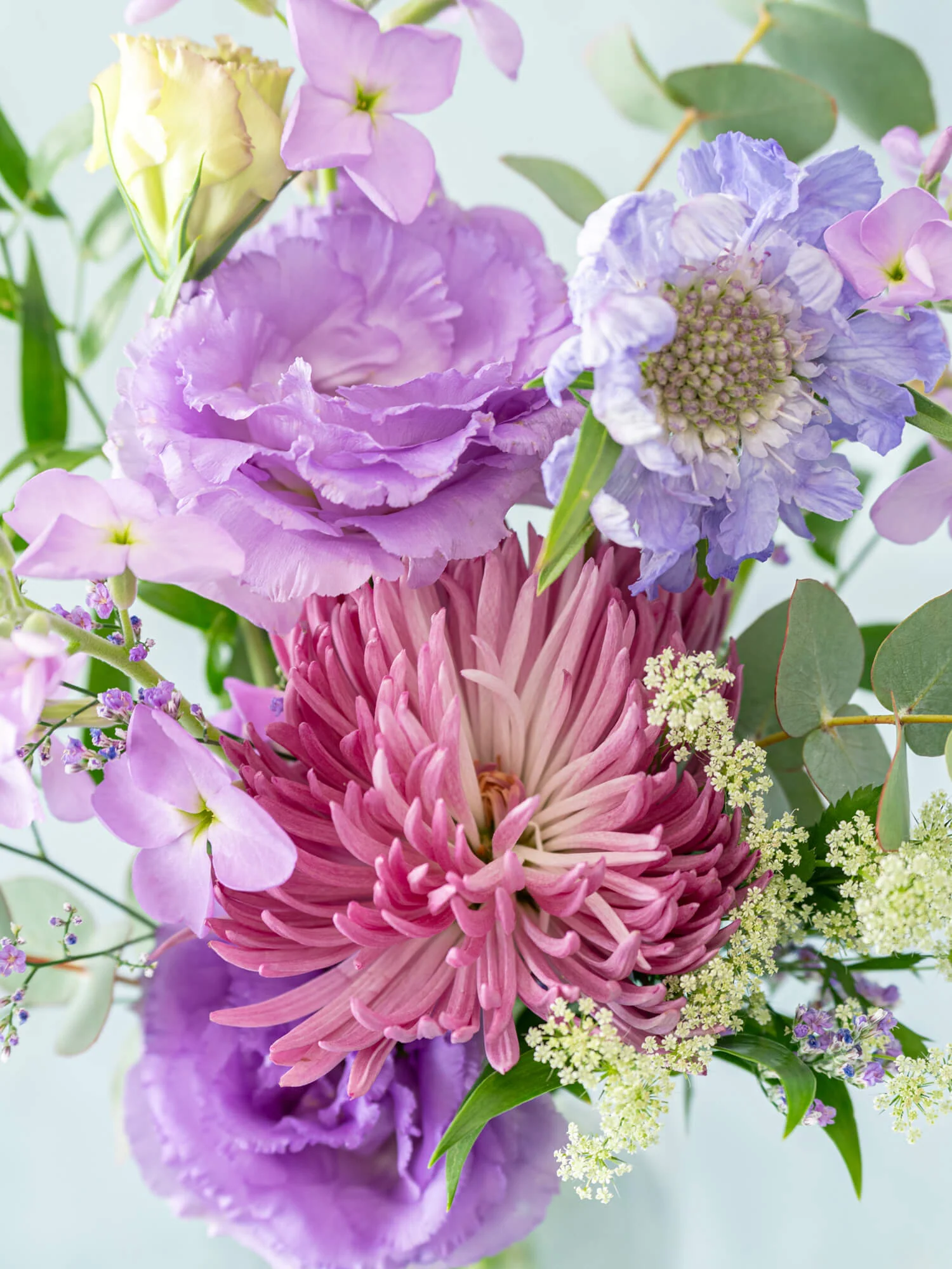 【お供え用】季節の花束 S - パープル - - Image 11