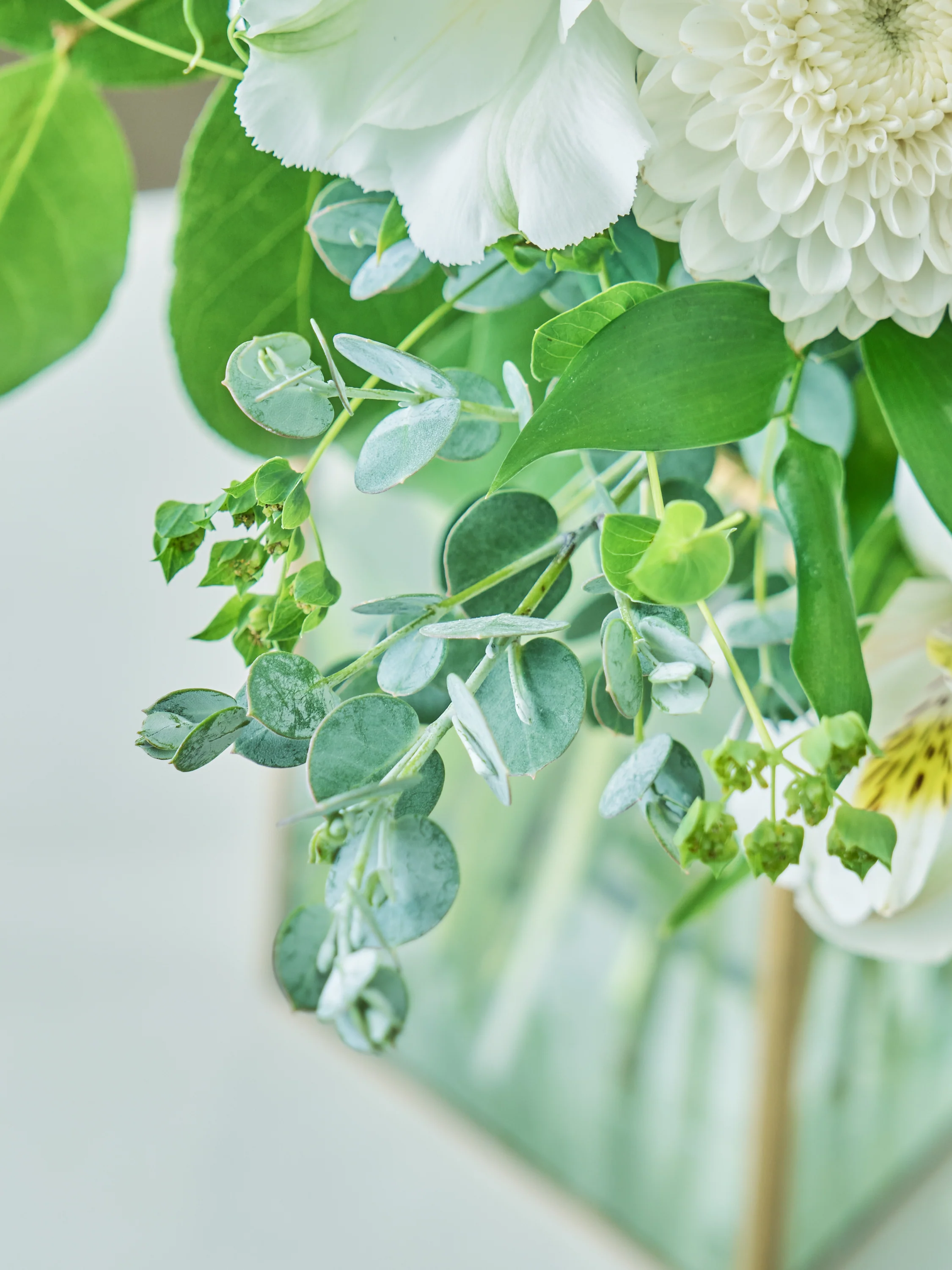 【お供え用】季節の花束 L - ホワイト - - Image 7