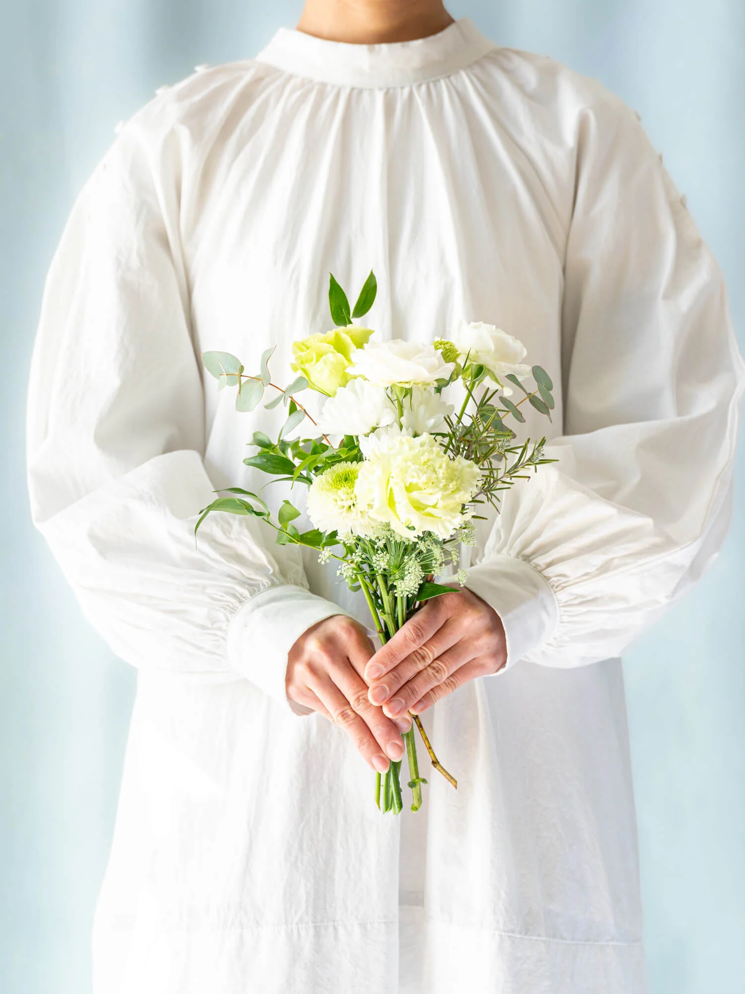 【お供え用】季節の花束 S - ホワイト - - Image 4